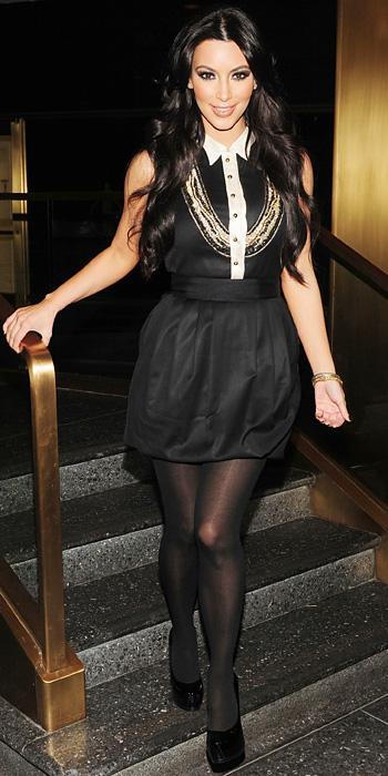 김 Kardashian 2011 Looks - Rachel Roy dress