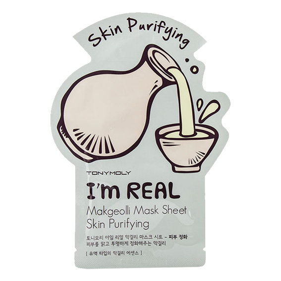 טוני MOLY I'm Real Makgeolli Mask Sheet