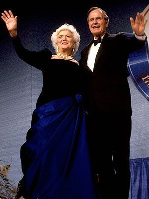 ברברה Bush, Arnold Scaasi, 1989, Inaugural Gown