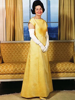 גברת Bird Johnson, John Moore, 1963, Inaugural Gown