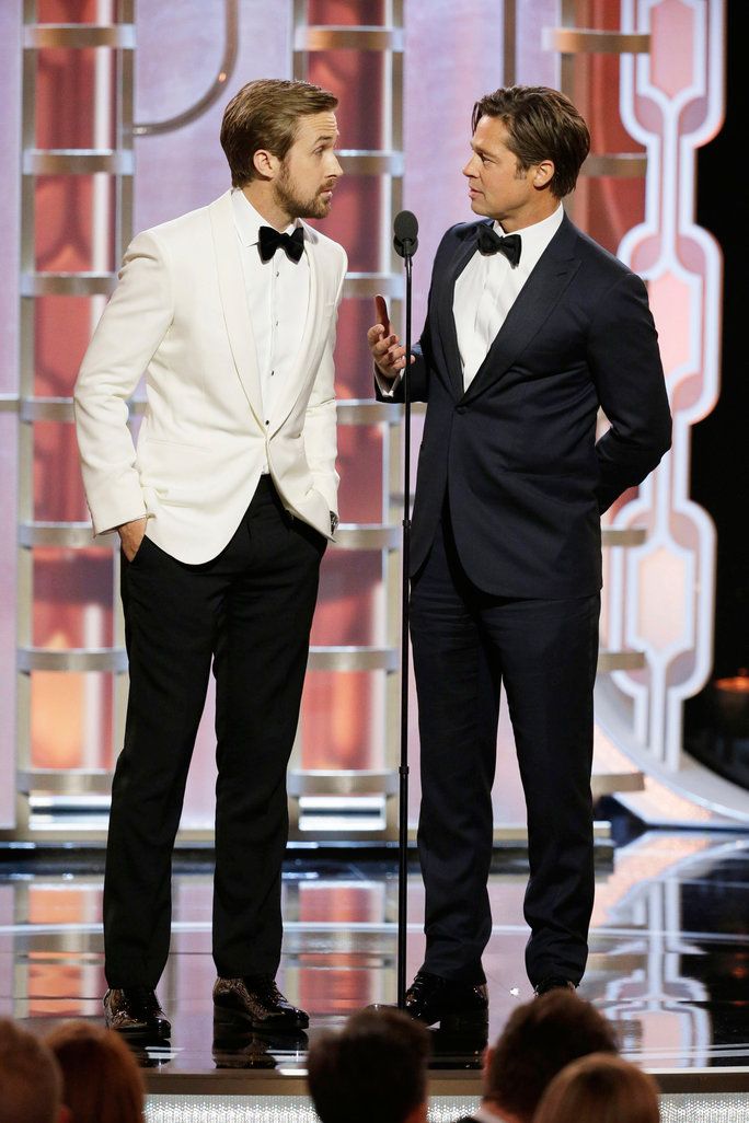 라이언 Gosling and Brad Pitt 