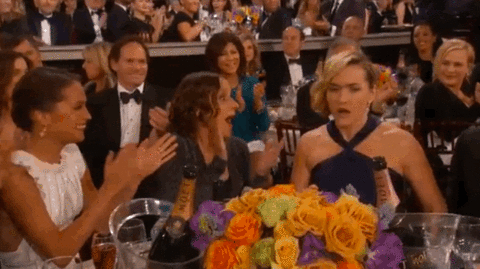 ケイト Winslet GIF - Golden Globes 