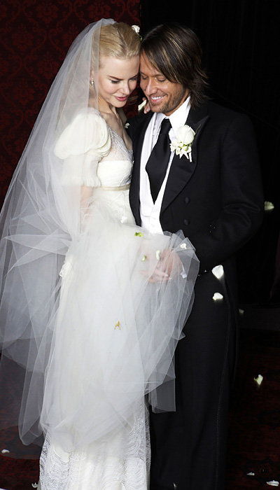 有名人 Wedding Dresses - Nicole Kidman