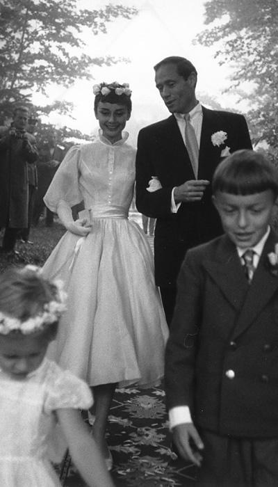 有名人 Wedding Dresses - Audrey Hepburn