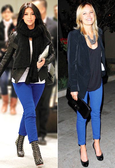푸른 Skinny Jeans - Kim Kardashian - Malin Akerman