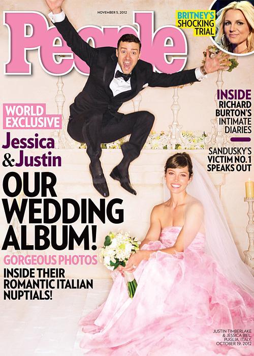 有名人 Wedding Photos - Jessica Biel and Justin Timberlake