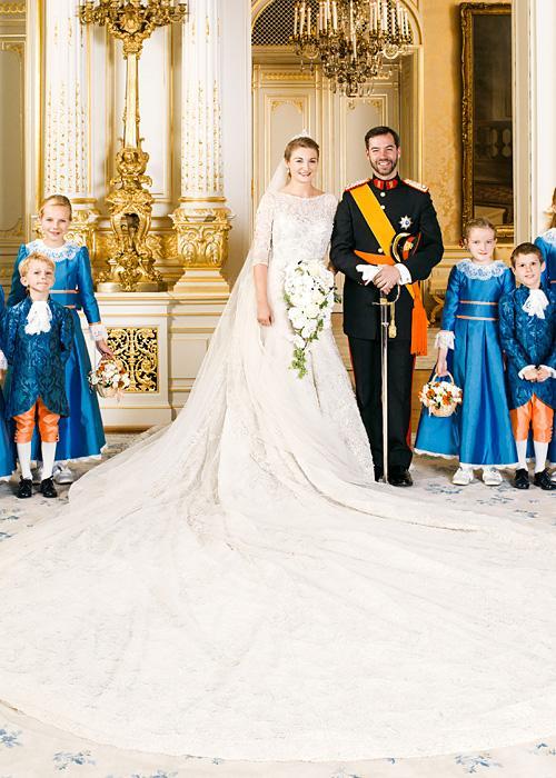 有名人 Wedding Photos - Countess Stephanie of Lannoy and HRH Prince Guillame of Luxembourg