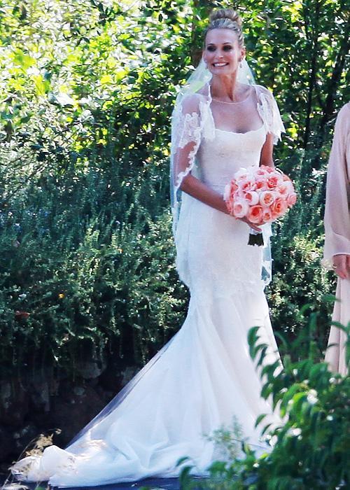 有名人 Wedding Photos - Molly Sims and Scott Stuber