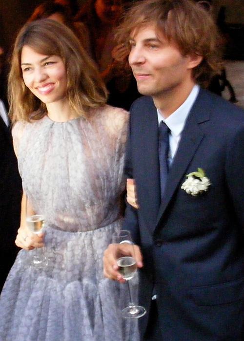 有名人 Wedding Photos - Sofia Coppola and Thomas Mars