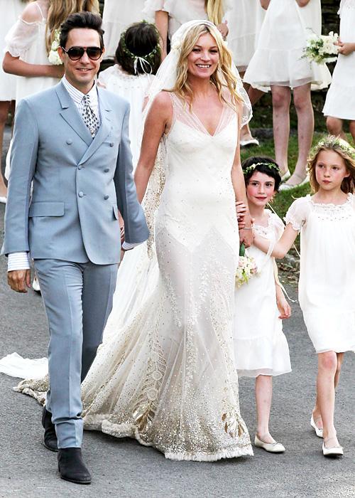 명성 Wedding Photos - Kate Moss and Jamie Hince