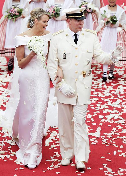 명성 Wedding Photos - Charlene Wittstock and Prince Albert of Monaco