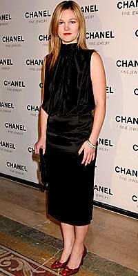 ג'וליה Stiles, blouson dresses, the look, celebrity trends, celebrity style