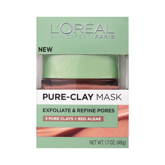 L'Oreal Paris Exfoliate & Refine Pores Pure Clay Mask 