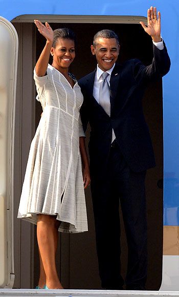 大統領 Barack and Michelle Obama - Most Stylish Couples - Star Couples - Celebrities