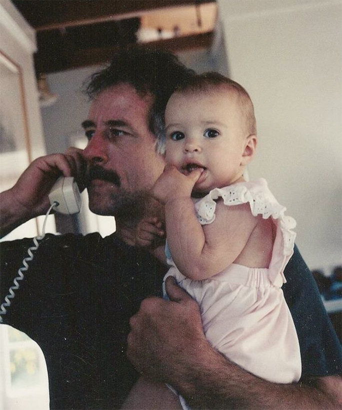 בייבי Emily and her Dad 