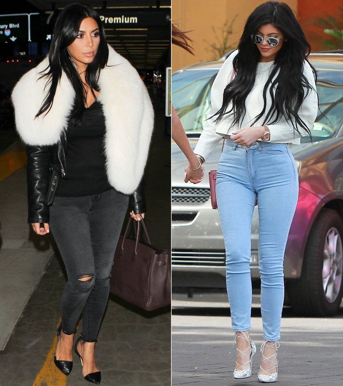 방법 to Wear skinny Jeans like a Kardashian Lead