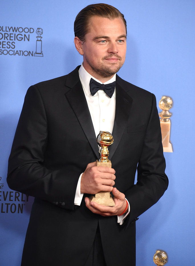 ב the 73rd Annual Golden Globe Awards in Beverly Hills, 2016. 