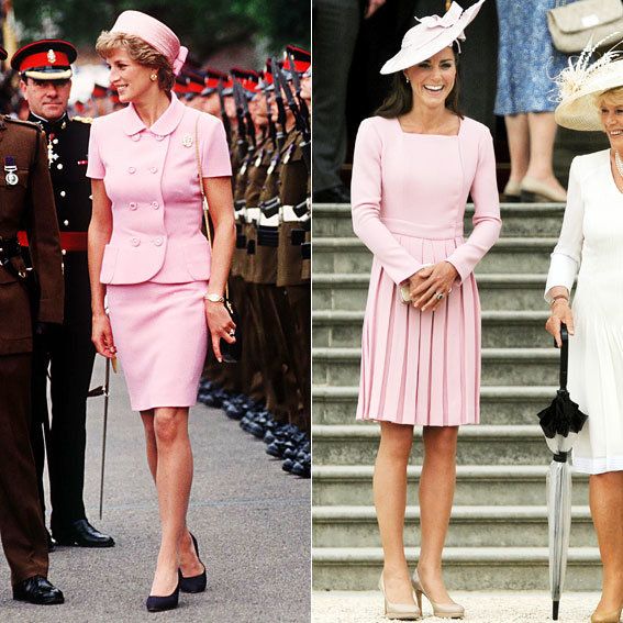 王女 Diana and Kate Middleton's Similar Style