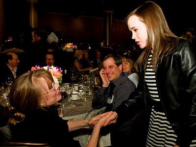 エレン Page, Sissy Spacek, 2008 Oscar Nominees Luncheon, Los Angeles