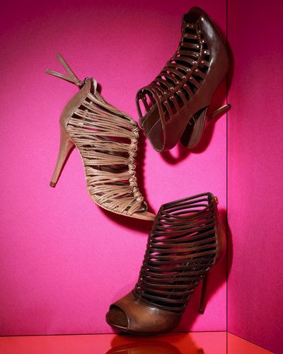 אביב Accessories - Springs Cutest Shoes - Caged Booties - Gucci