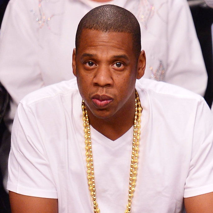 Jay-Z at the Barclays Center in New York, 2014. 
