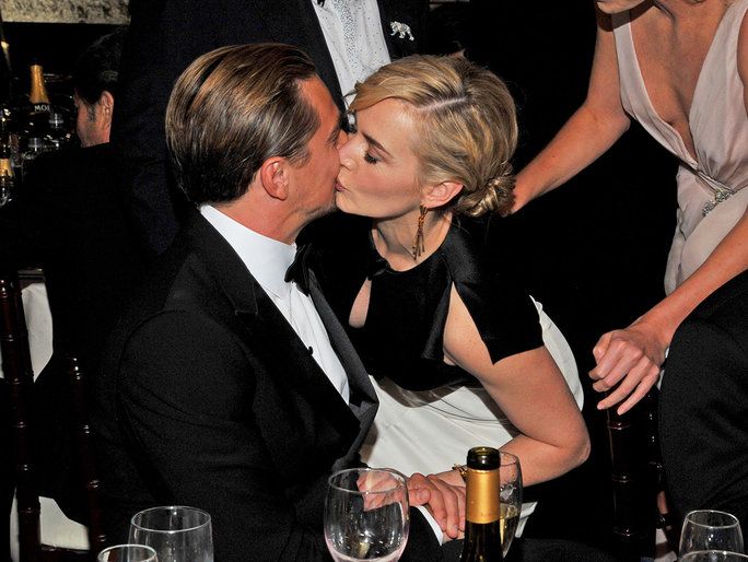 케이트 and Leo at the 2012 Golden Globes 