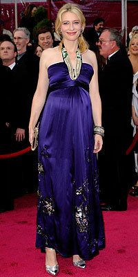 קייט Blanchett, Dries van Noten, Lorraine Schwartz, maternity style, celebrity style, Oscars