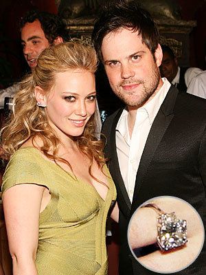 ヒラリー Duff - Mike Comrie - The Hottest Celebrity Engagement Rings