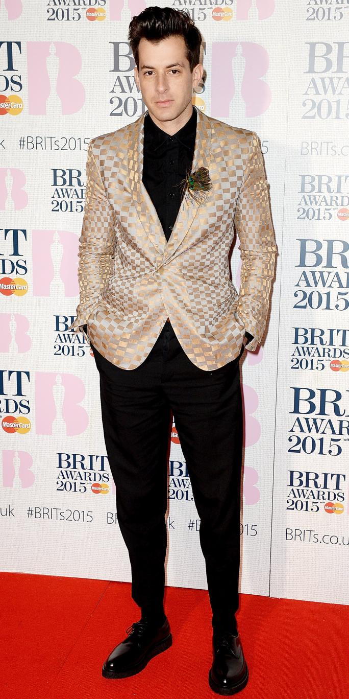 BRIT Awards 2015 Arrivals Mark Ronson