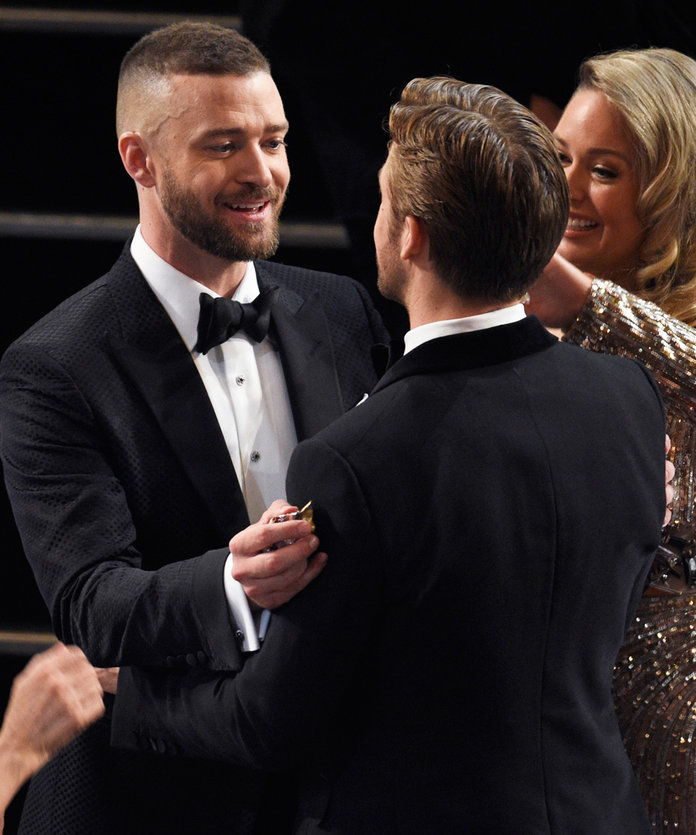 저스틴 Timberlake and Ryan Gosling