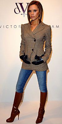 빅토리아 Beckham, DVB, jeans, celebrity designer, celebrity style