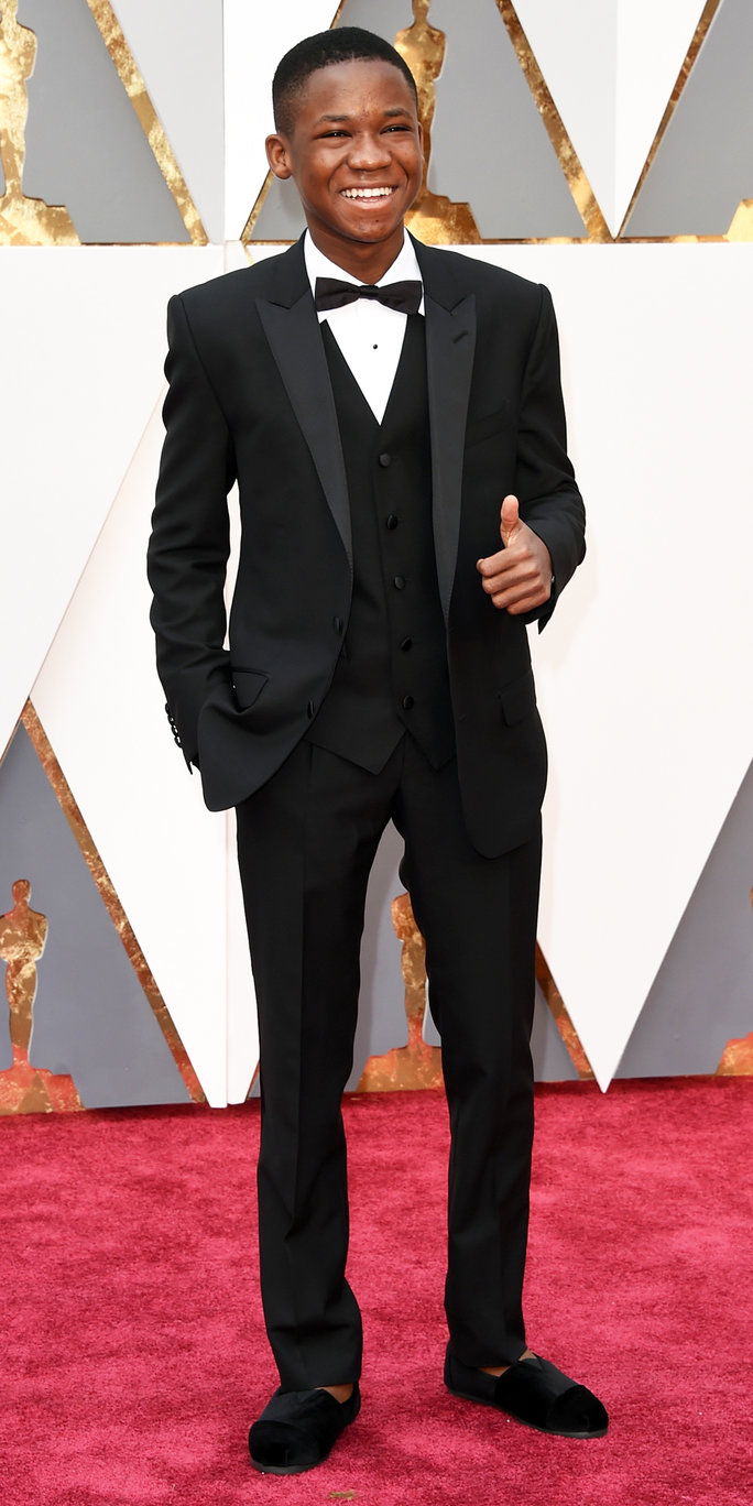 אברהם Attah at the Oscars 2016