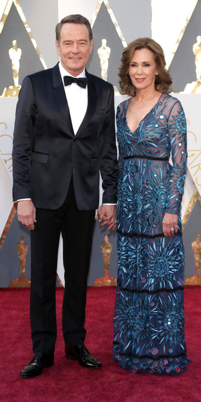 בריאן Cranston and Robin Dearden - Oscars 2016