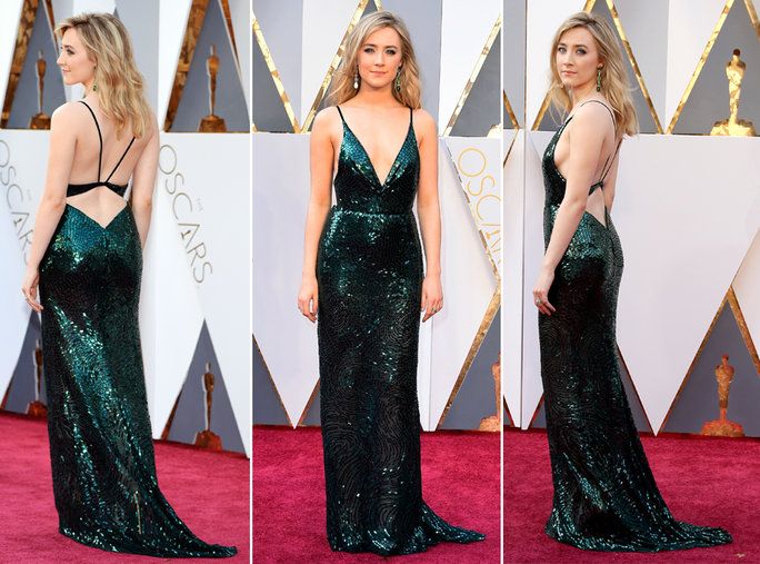 חלק עליון Searched Oscar Dresses - Saoirse Ronan