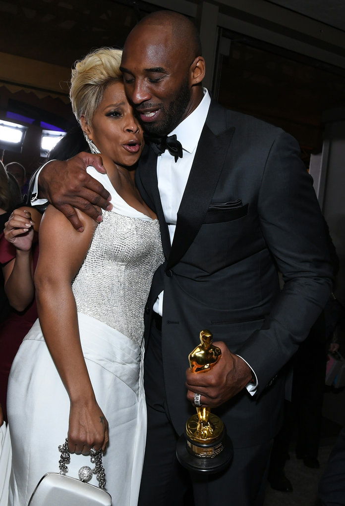 מרי J. Blige and Kobe Bryant 