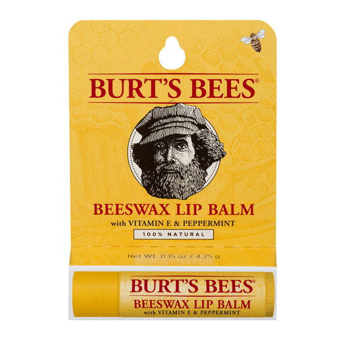 バート's Bees 100% Natural Moisturizing Beeswax Lip Balm 