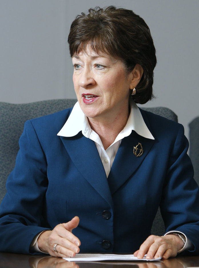 סוזן Collins, U.S. senator for Maine 