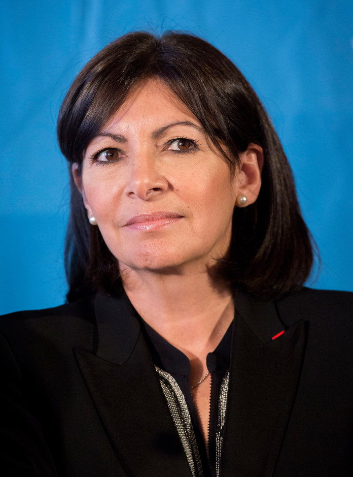 אן Hidalgo, mayor of Paris 