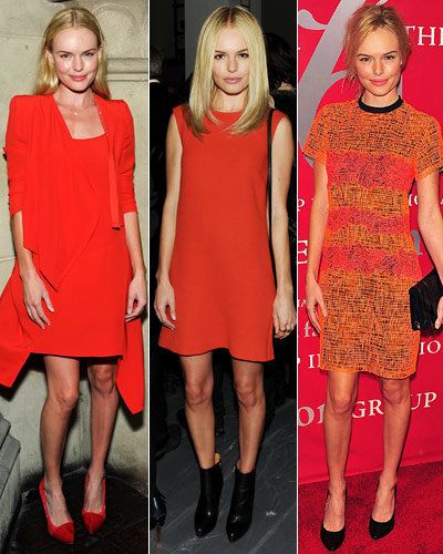 קייט Bosworth - Stars' Signature Colors - Orange - Vanessa Bruno - Calvin Klein Collection - Proenza Schouler