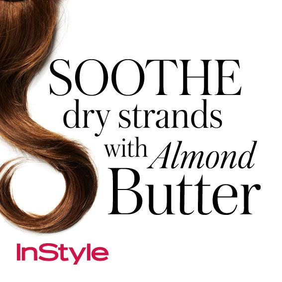 20 Timeless Hair Tips - Soothe Dry Strands with Almond Butter
