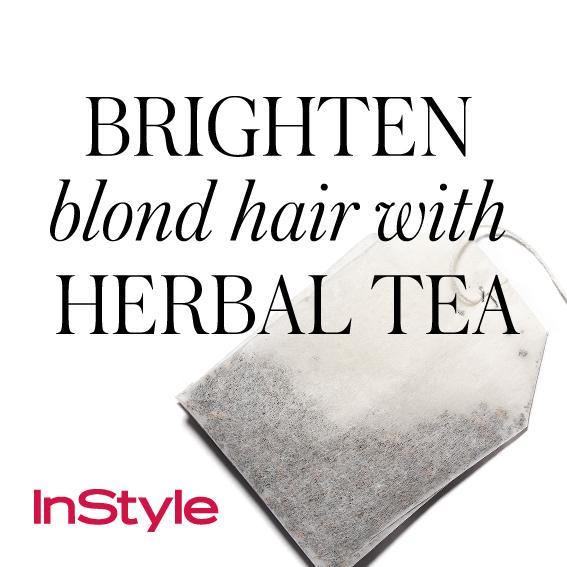 20 Timeless Hair Tips - Brighten Blond Hair with Herbal Tea