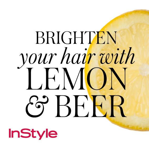 20 Timeless Hair Tips - Brighten Your Hair with Lemon and Beer