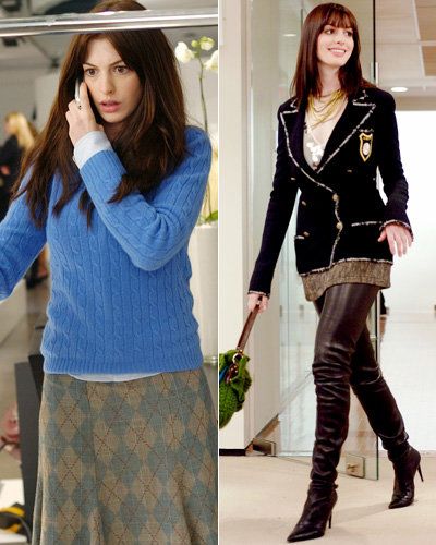 ה Devil Wears Prada - Anne Hathaway - Best Movie Makeovers