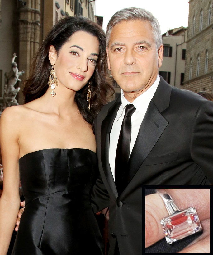 אמל Clooney and George Clooney 