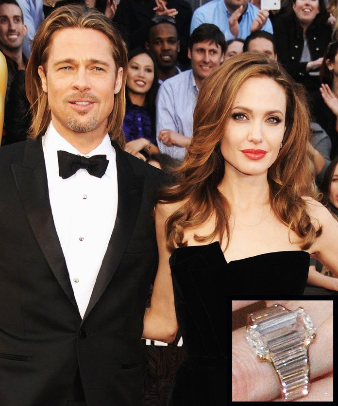 אנג'לינה Jolie and Brad Pitt 