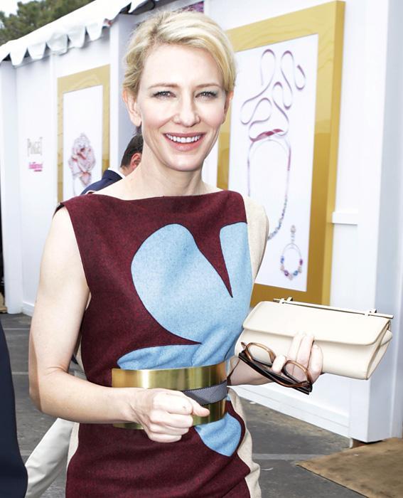 케이트 Blanchett with M2Malletier
