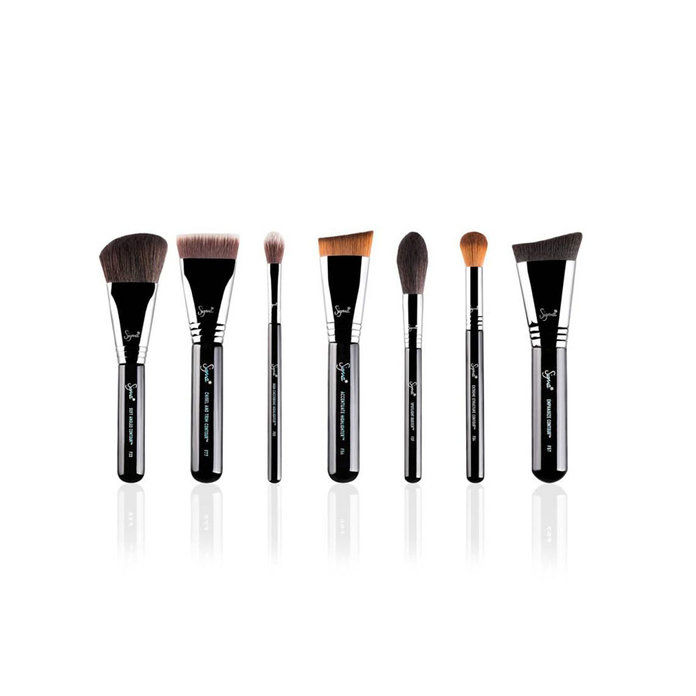 סיגמא Beauty Complete Highlight & Contour Luxe Brush Kit 