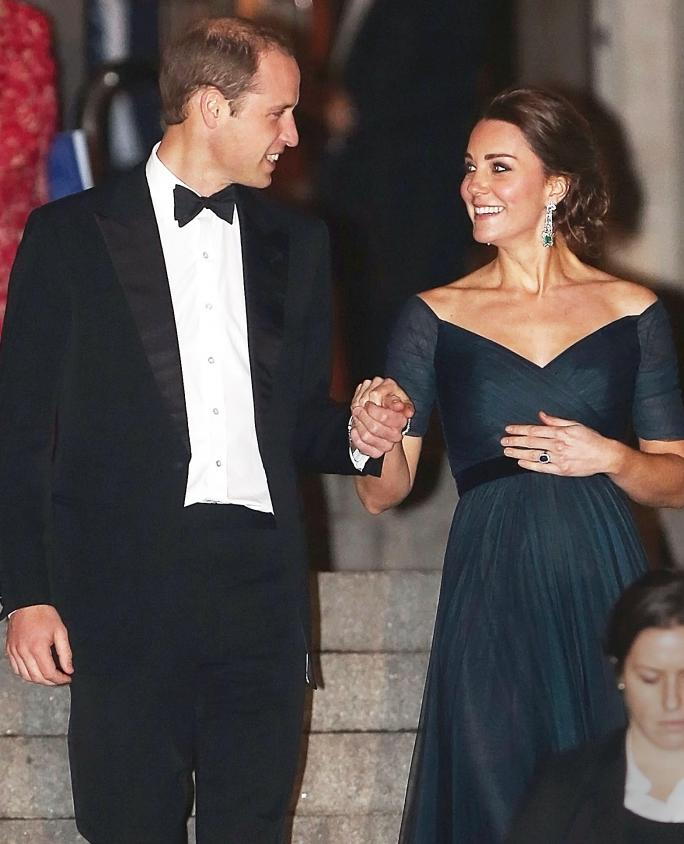ה Duke And Duchess Of Cambridge Sighting In New York City - December 09, 2014