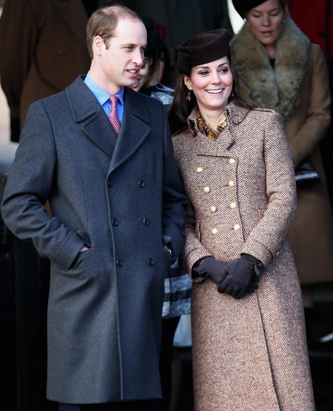 ה Royal Family Attend Church On Christmas Day