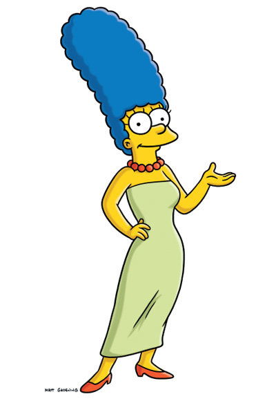 מארג ' Simpson - The Most Fashionable TV Housewives - The Simpsons